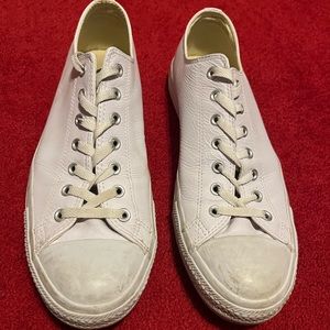 Mens white converse size 13